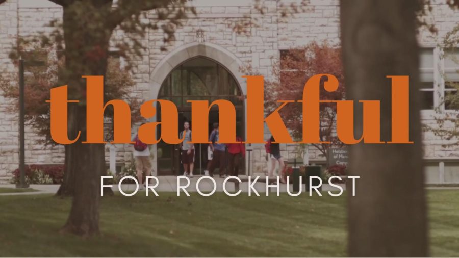 VIDEO: Students & staff are thankful for Rockhurst this Thanksgiving