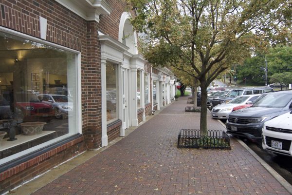 The Crestwood Shops in Brookside where "A Grand Ole Opry Christmas" was filmed.